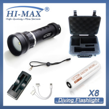 Hi-max Factory supply High quality rechargeable multi-purpose 5w cree led flashlight